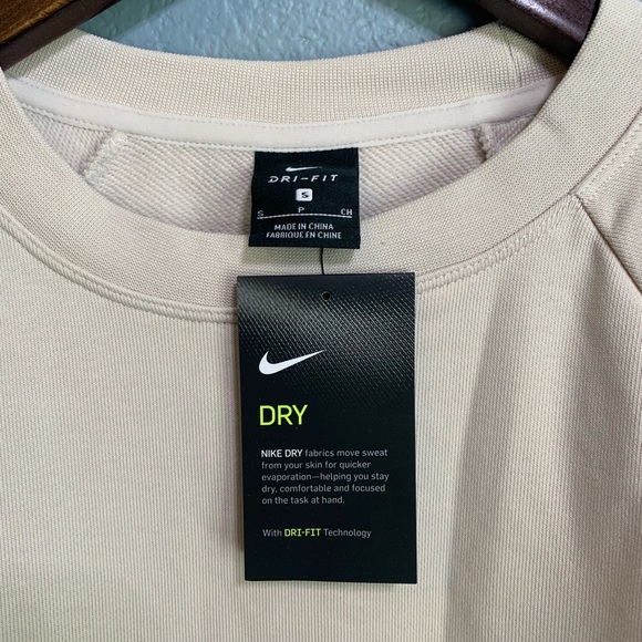 NWT Tan Nike Dry-fit Sweater - Picture 2 of 4